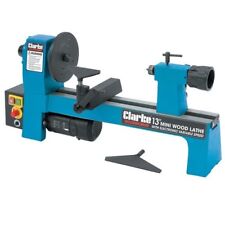 Clarke CWL325V 13inch Mini Wood Lathe With Electronic Variable Speed 6501660