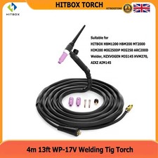 HITBOX 4M WP-17V TIG Welding Torch SR-17V TIG Gun for Lift TIG Welder HBM200
