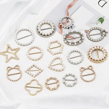 Women Girls Tie T-Shirt Buckle