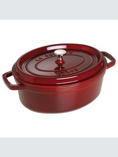 STAUB Cocotte Oval Cast Iron