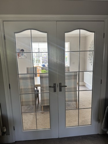 Pair interior french doors - french,