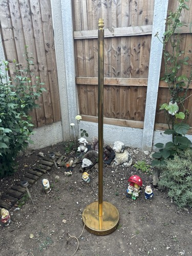 Vintage brass floor lamp 133cm - vintage,