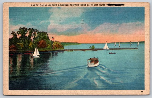 Barge canal outlet - outlet, seneca