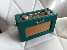 Vintage design small Radio, in green, Roberts Revival Uno, Aux, BT, FM, DAB