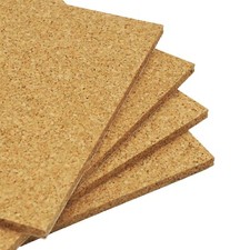Self Adhesive Natural Cork Wall Tiles - 300 mm x 300 mm - 10 mm Thick