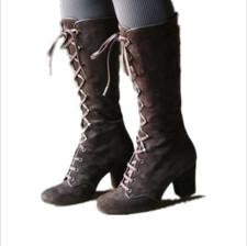 Women's Lace Up Booties