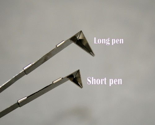 Barograph pen short nib - barograph, –