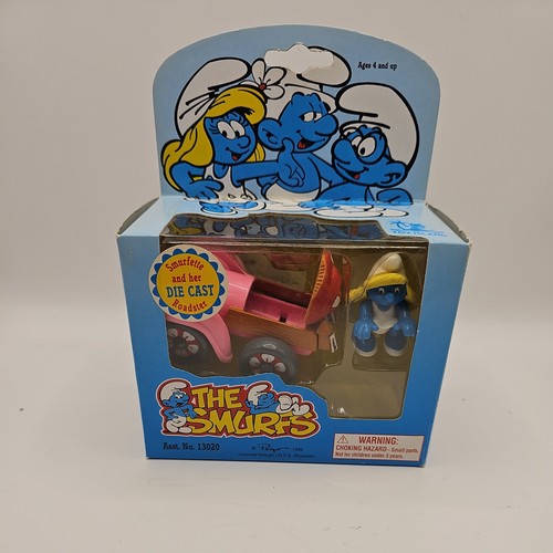 Smurfette and her die cast - smurfette,