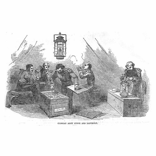 Crimean war army - army, stove