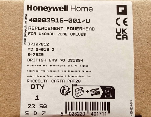 Honeywell home 40003916 001 - honeywell, 40003916-001/u