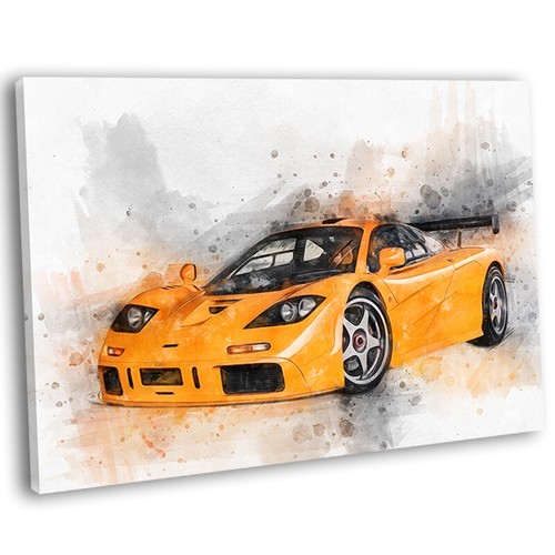 Mclaren canvas print - f1, framed