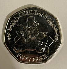 Gibraltar Christmas 50p 2023