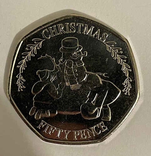 Gibraltar christmas 50p 2023 - gibraltar,