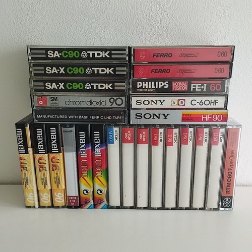 Blank cassette audio tape - cassette,