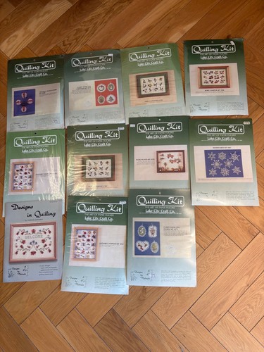 Set vintage quilling kits - set,