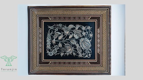 Persian etching copper wall - etching,