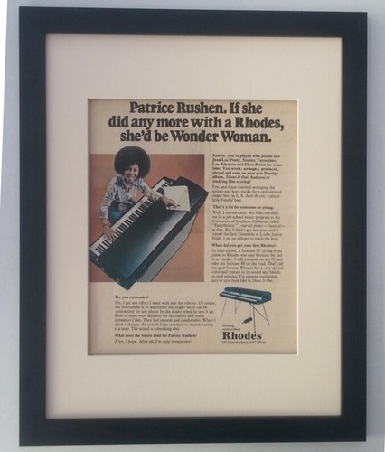 Patrice rushen fender rhodes - patrice, rushen*fender*rhodes