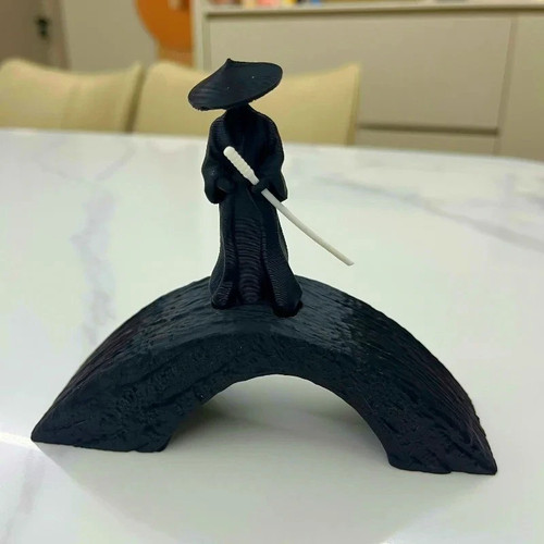 Japanese samurai miniature - samurai,