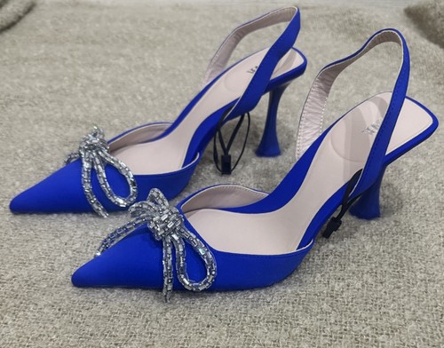 Zara blue heeled - zara,