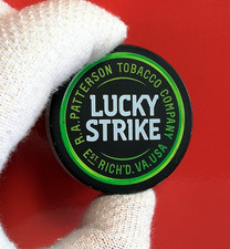 Lucky Strike Round Metal Gas