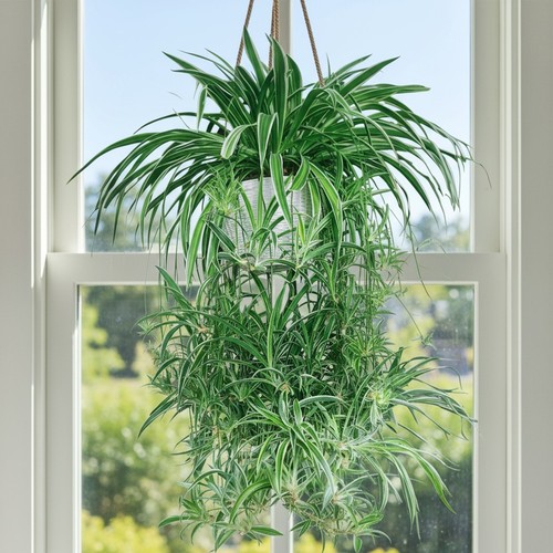 Rooted spider plant cuttings - spider,