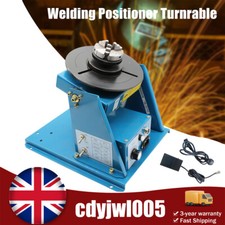 3 Jaw Welding Turntable Turntable Manipulator Welding Positioner Rotary Table UK