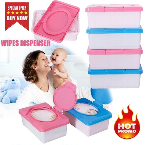 Baby wet wipes - wet, dispenser