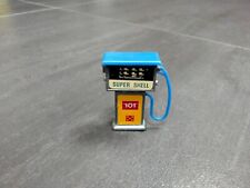 1970s Barton Toys - Shell Oil petrol pump toy - 'Super Shell' + hose / nozzle
