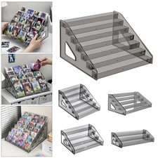 3/4/5/6/7Tier Acrylic Collector Card Display Stand Rack Shelf For Trading Cards