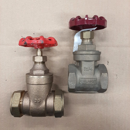 Wheelhead brass gate - 2, valve
