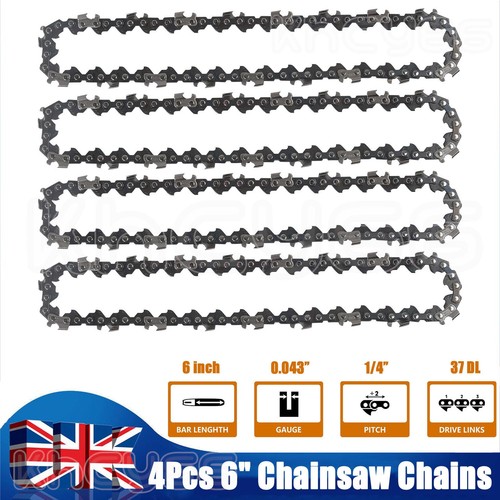4pcs chain saw for - 6",
