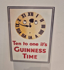 GUINNESS Metal Tin Wall Sign