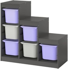IKEA TROFAST 3 -TIER  Grey