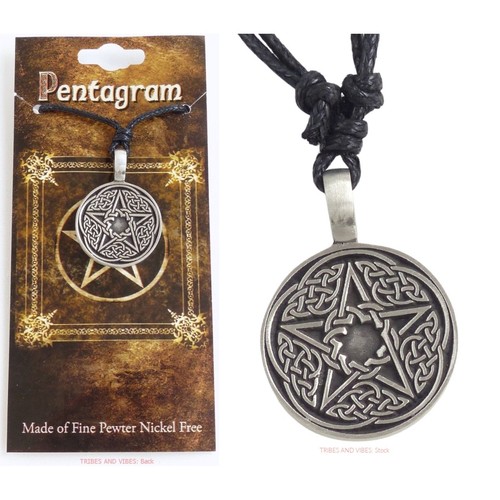 Celtic pentagram pendant - pentagram,