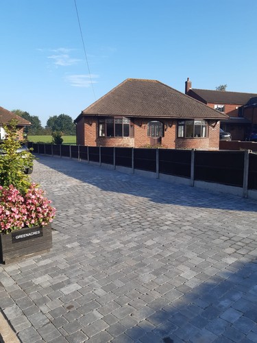 Block paving tumbled size - block, 2