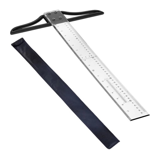 Detachable square ruler - detachable, t-square