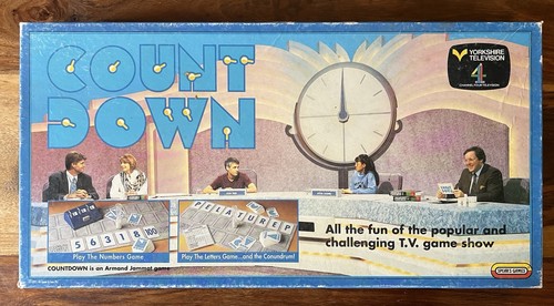 Vintage countdown board - board, game