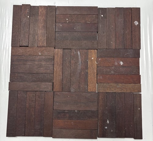 Reclaimed teak parquet - reclaimed,