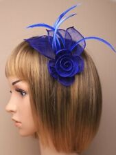 Royal Blue Fascinator with