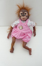 ASHTON-DRAKE Orangutan Baby Monkey Reborn Doll  19"  REALISTIC -  ANNABELLE?