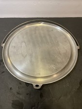 Vintage Super maid cookware cast aluminum griddle bail handle camping Double Mcm