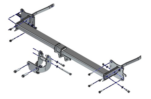 Towtrust fixed flange - towtrust,