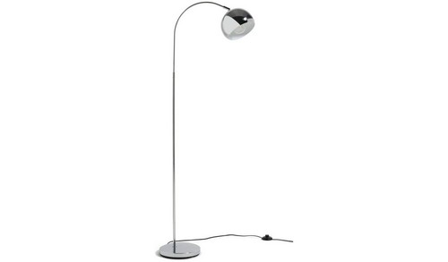 Curva floor lamp chrome - curva, for