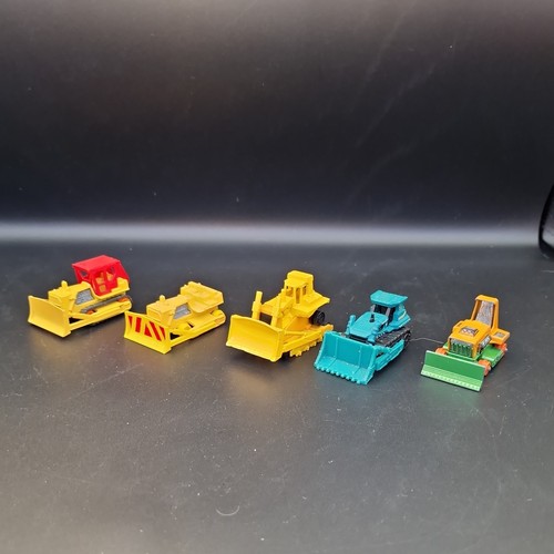 Matchbox bulldozer vehicles - bulldozer,