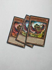 Yu-Gi-Oh 3x Legendary Fire King Ponix Super Rare SR14-EN045 NM