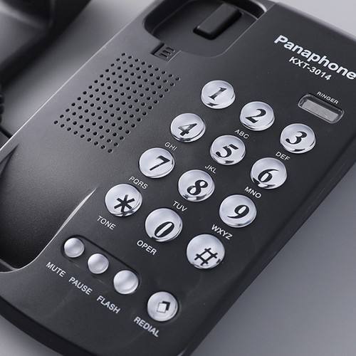 Wall mounted corded phone - mounted,