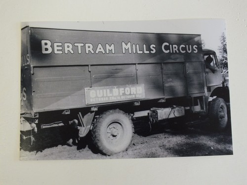 Bertram mills circus - circus, lorry