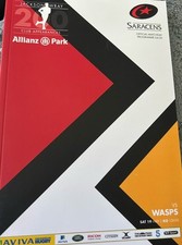 Saracens v Wasps May 2018 Aviva Premiership rugby semi-final programme