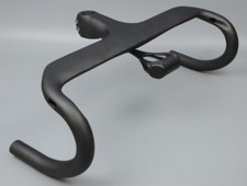 1 1/8 bicycle road bike carbon fiber drop integrated stem handlebar 40 42 44cm