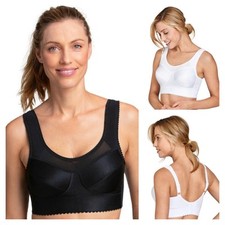 Miss Mary Of Sweden Cotton Simplex Activity Bra Non Wired Full Cup Womens 2073